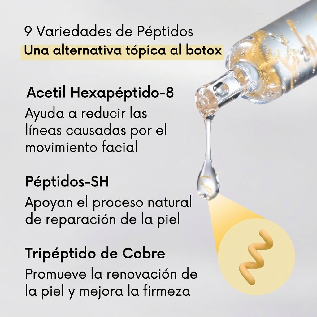 VeraDerm Lab™ - Sérum Concentrado Péptidos & Colágeno Lifting