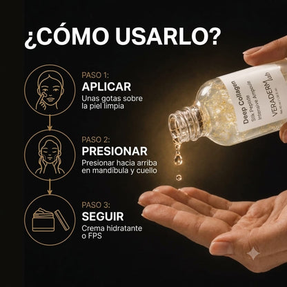 VeraDerm Lab™ - Sérum Concentrado Péptidos & Colágeno Lifting